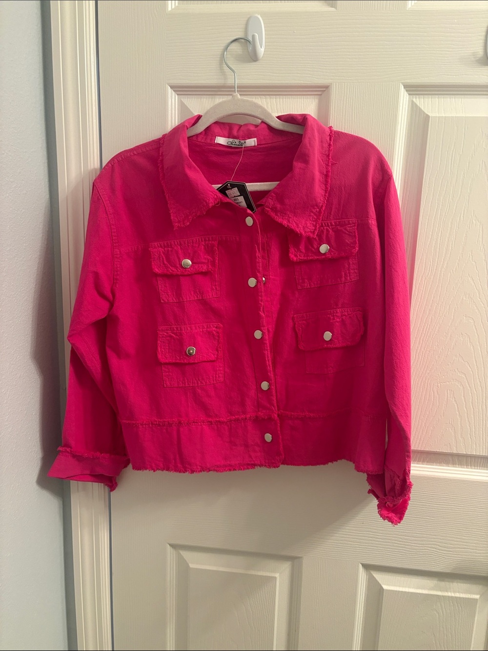 Light weight new jacket, beautiful pink
